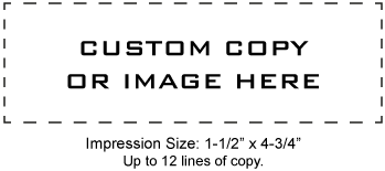 XL2-750 Pre-Inked Stamp