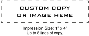 XL3-720 Pre-Inked Stamp