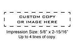 SHINYS-832 - Shiny Printer S-832 Self-Inking Stamp