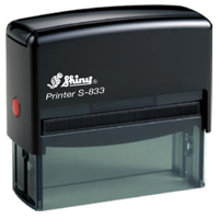 Shiny Printer S-833 Self-Inking Stamp