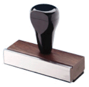 Extra-Extra Large Rubber Stamp